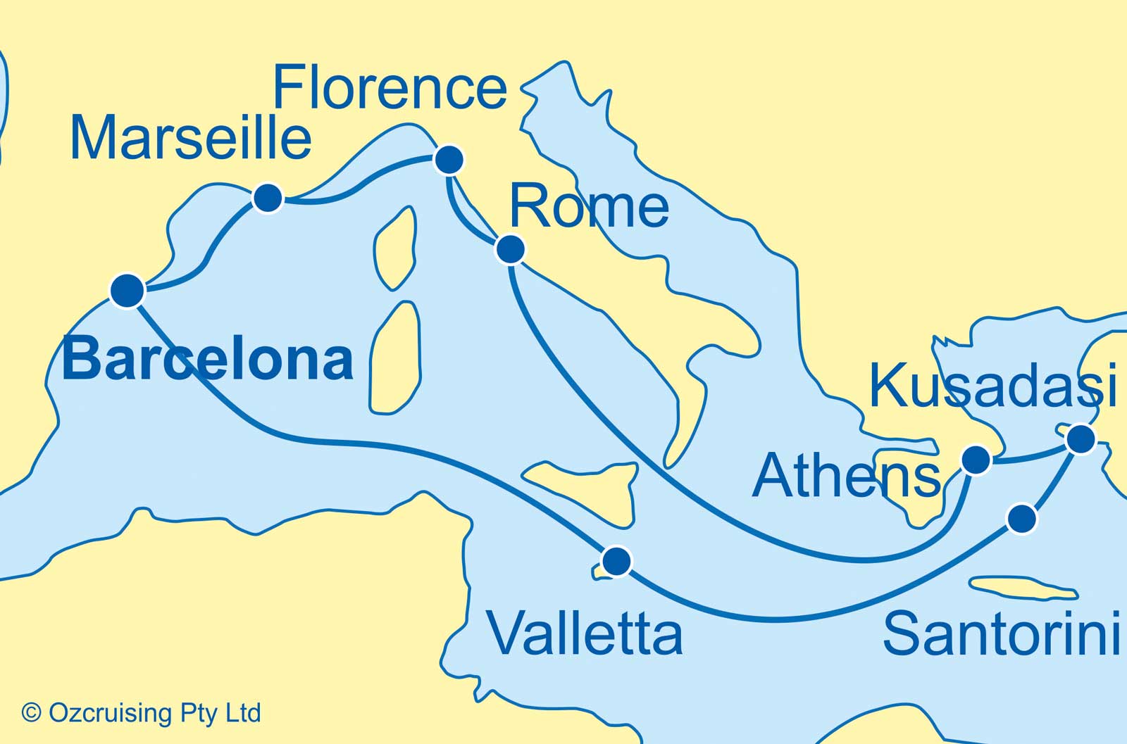 Vision Of The Seas Greece, Malta & Italy - Cruises.com.au