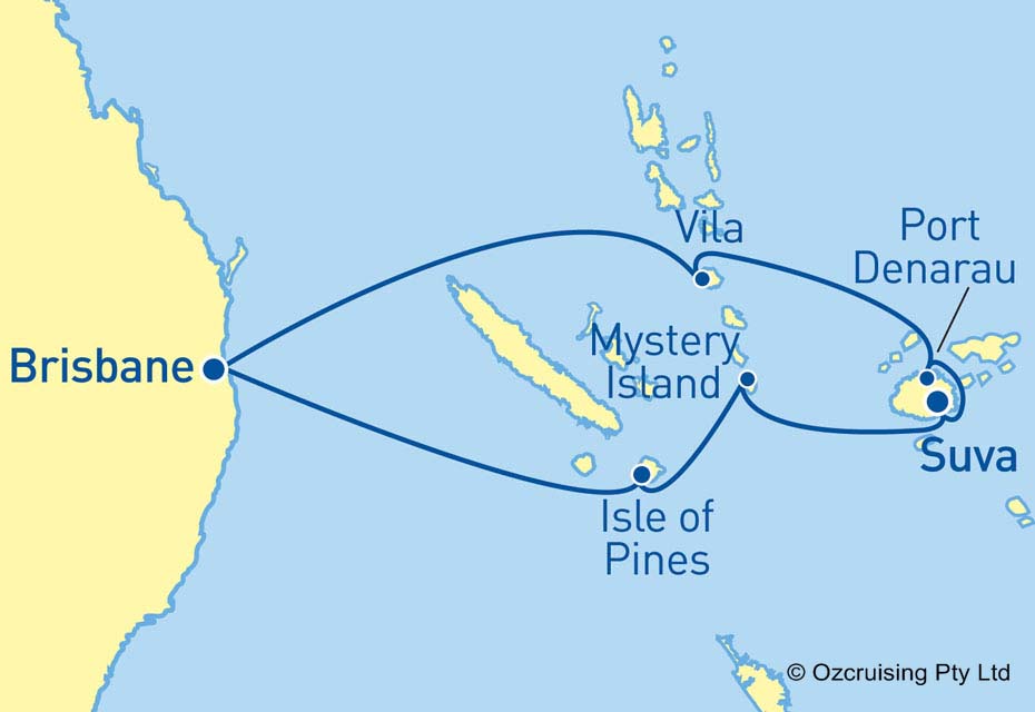 Pacific Dawn South Pacific & Fiji - Ozcruising.com.au