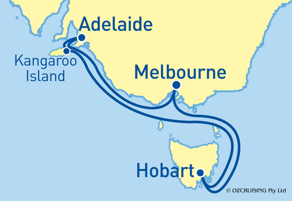 Queen Elizabeth Southern Australia - Cruises.com.au