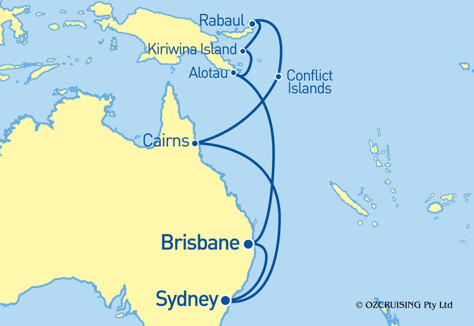 Queen Elizabeth Papua New Guinea - Cruises.com.au