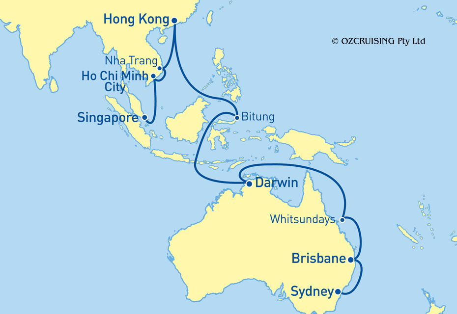 Queen Mary 2 Singapore to Sydney - Cruises.com.au