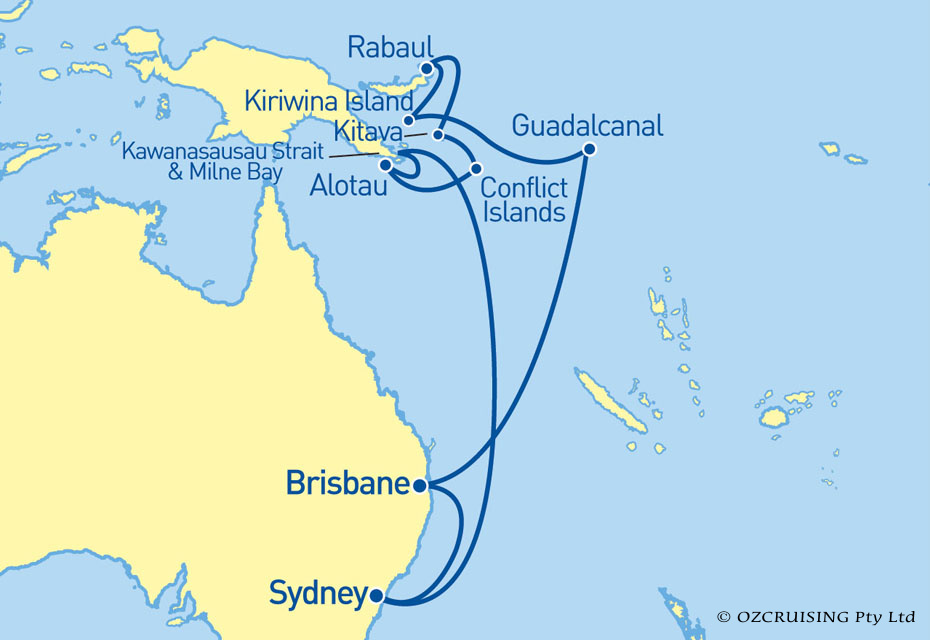 Sun Princess Papua New Guinea - Cruises.com.au