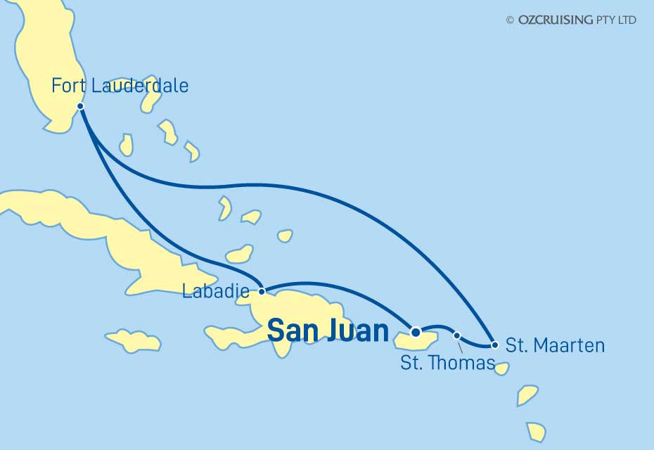 Adventure Of The Seas Eastern Caribbean - Cruises.com.au