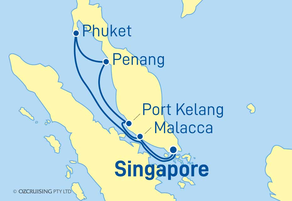 Quantum of the Seas Malaysia and Thailand - Cruises.com.au