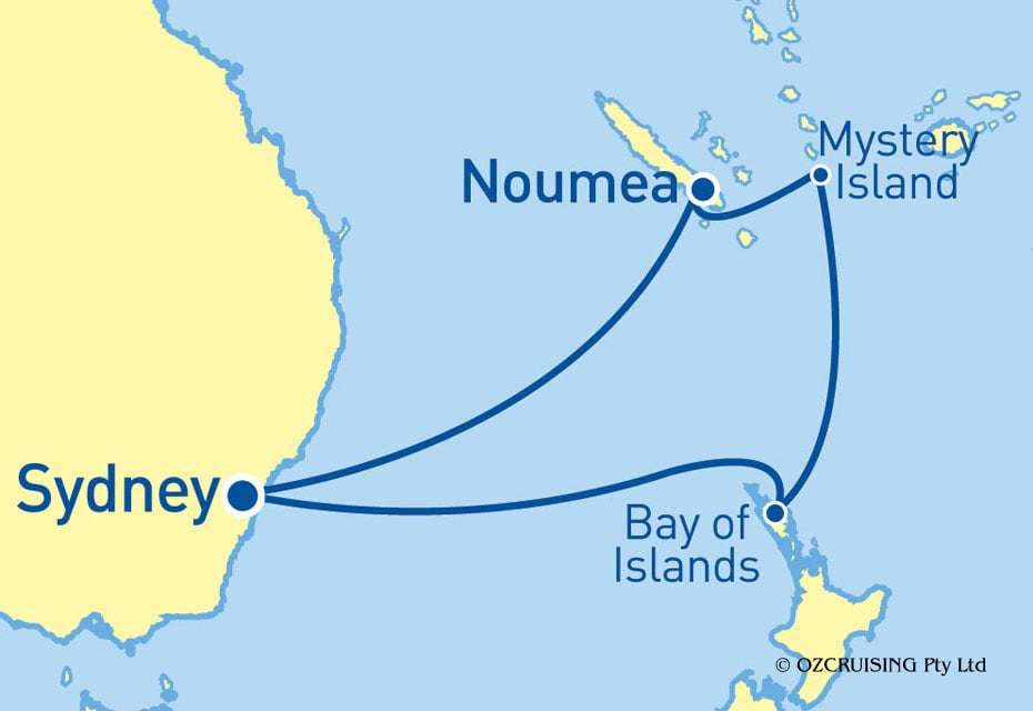 Ovation Of The Seas South Pacific & New Zealand - Ozcruising.com.au