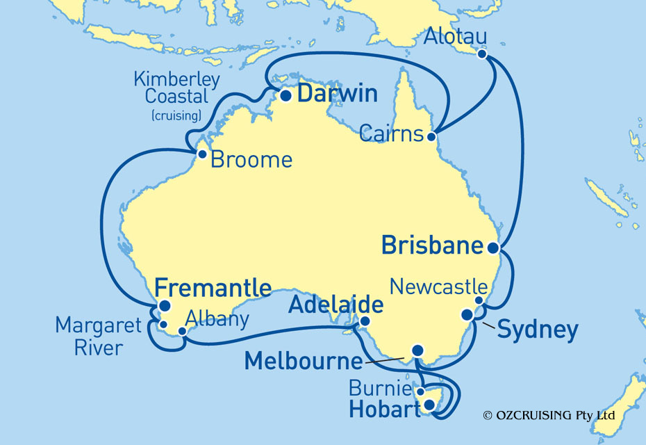 Sea Princess Around Australia - Cruises.com.au