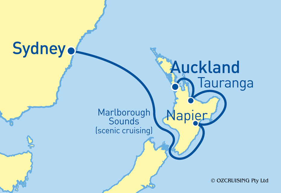 Golden Princess Auckland to Sydney - Cruises.com.au