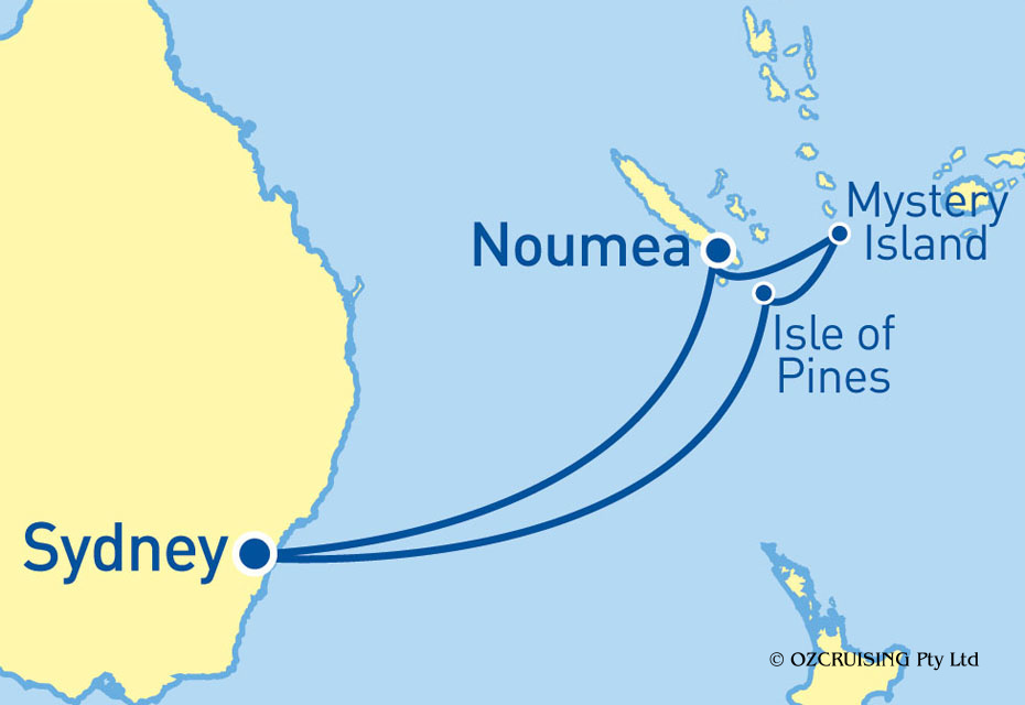 Ruby Princess South Pacific - Ozcruising.com.au