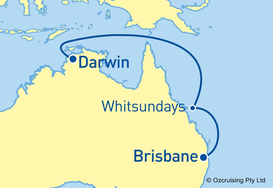 Pacific Dawn Darwin to Brisbane - Cruises.com.au