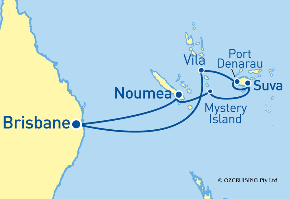 Pacific Aria South Pacific & Fiji - Ozcruising.com.au