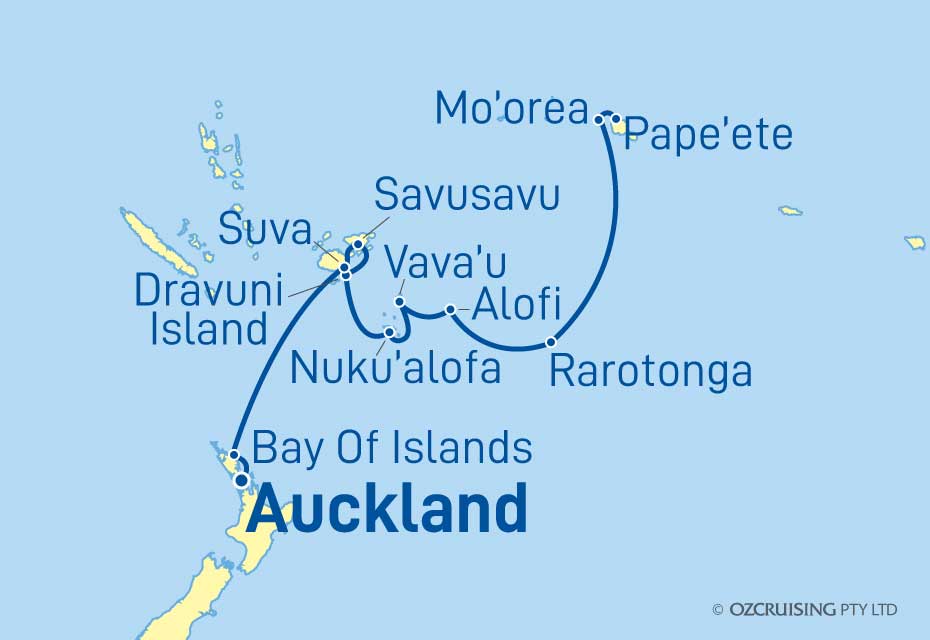 ms Maasdam Auckland to Papeete - Cruises.com.au