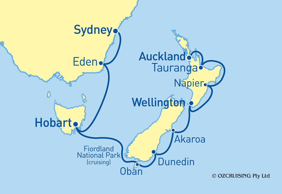 ms Maasdam Auckland to Sydney - Cruises.com.au