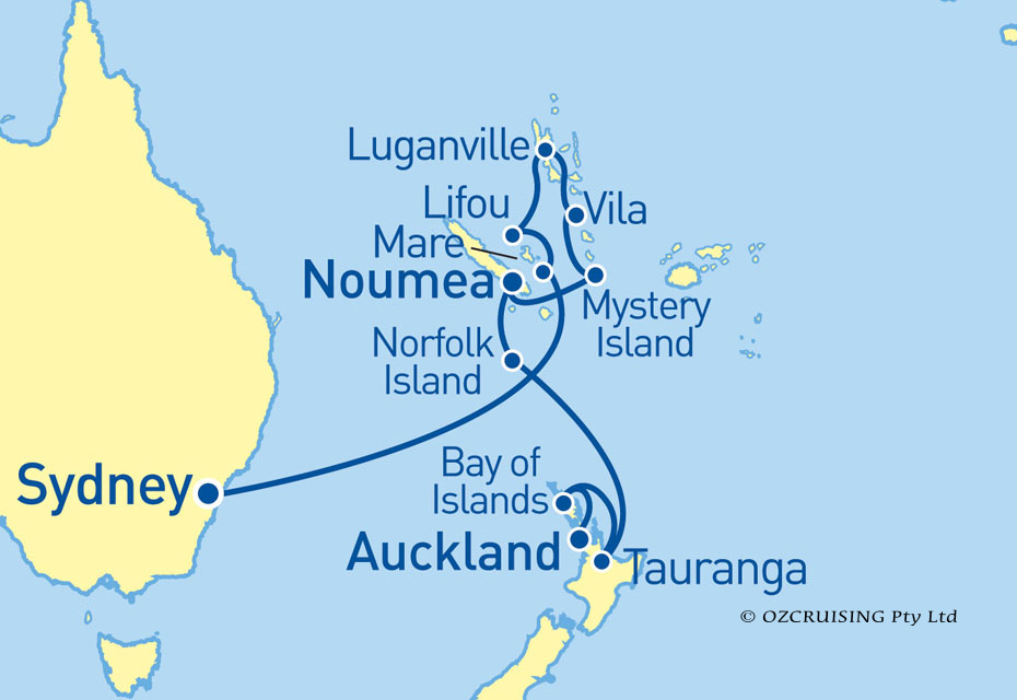 ms Maasdam Sydney to Auckland - Ozcruising.com.au