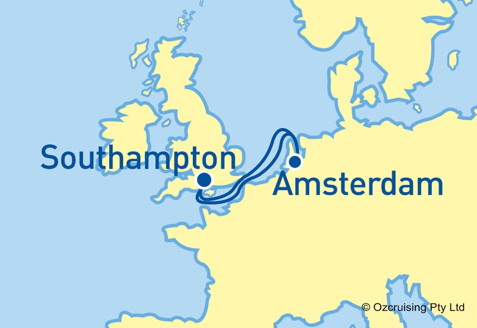 arcadia cruise to amsterdam