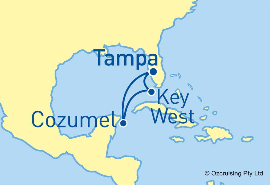 Brilliance Of The Seas Key West and Mexico - Cruises.com.au