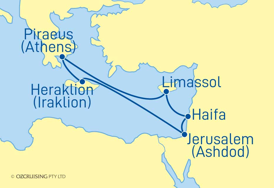 Azamara Pursuit Israel - Cruises.com.au