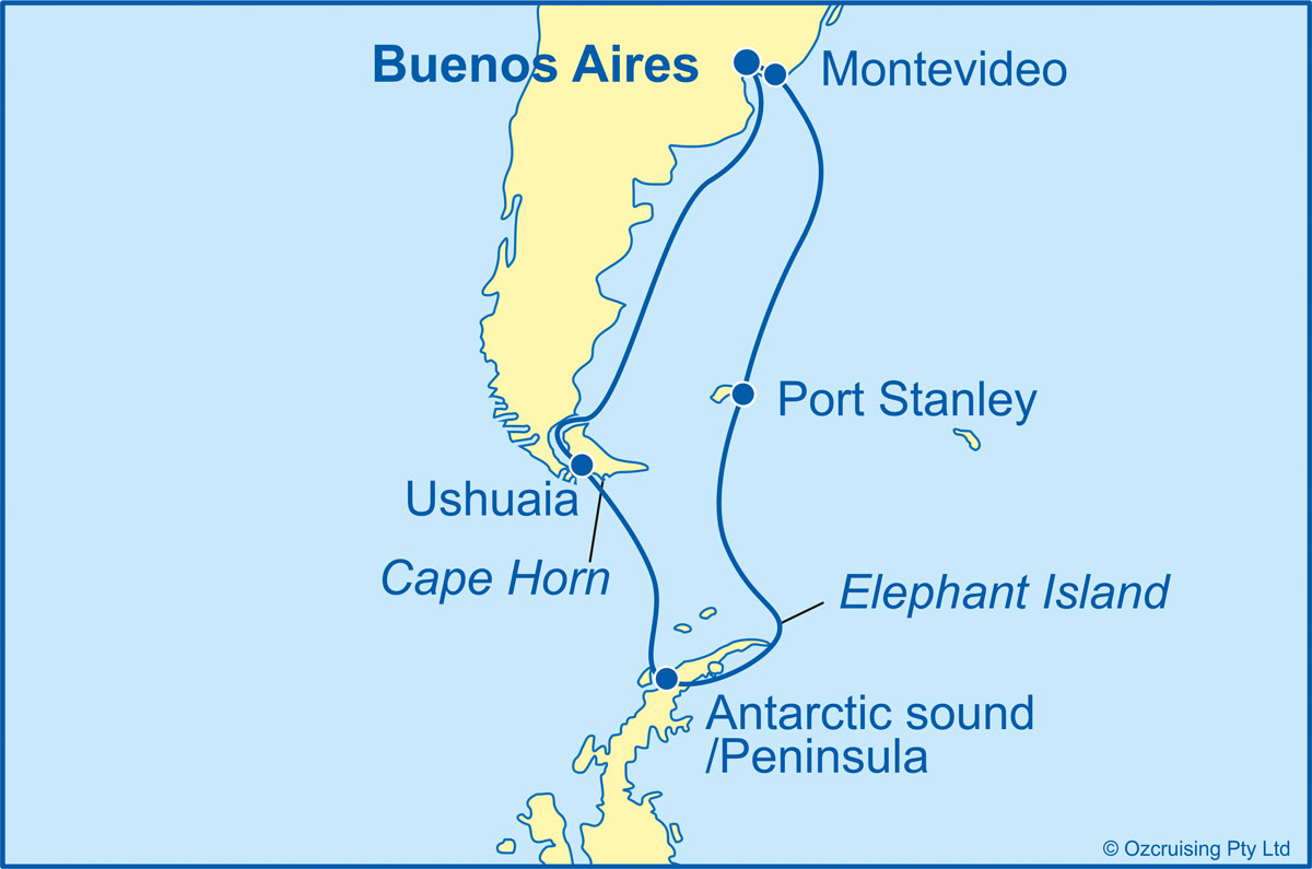 Azamara Pursuit Antarctica - Ozcruising.com.au