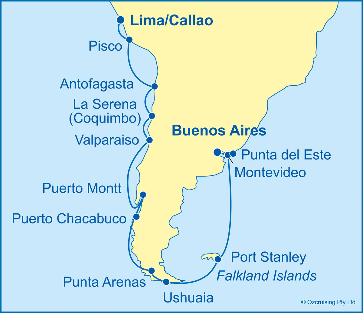 Azamara Pursuit Buenos Aires to Lima - Cruises.com.au