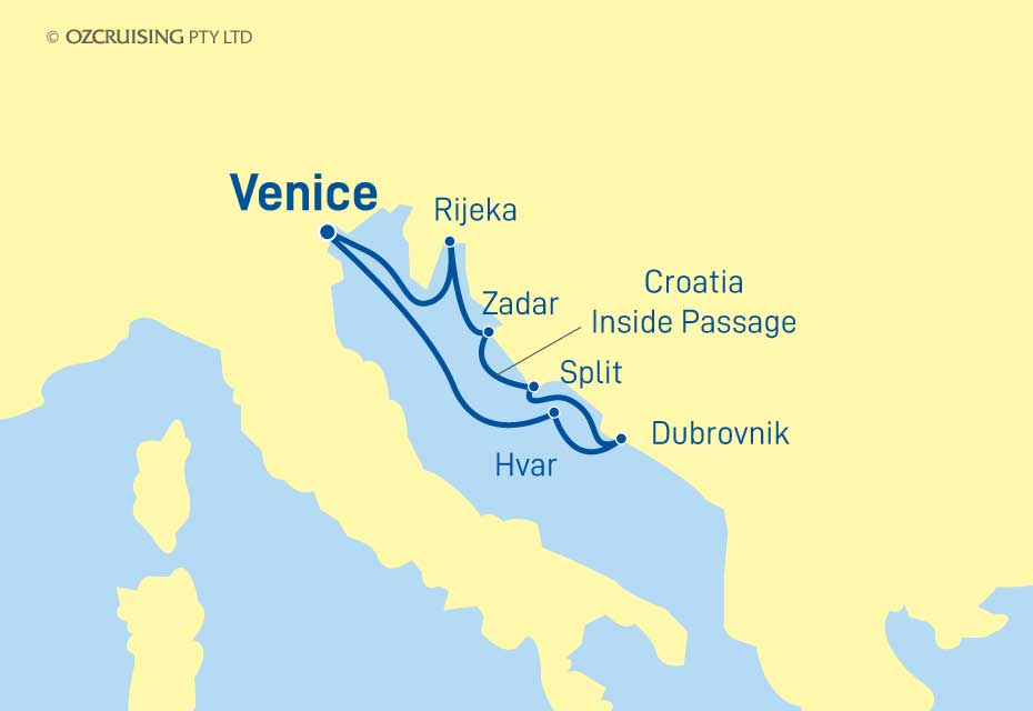 Azamara Pursuit Croatia - Cruises.com.au
