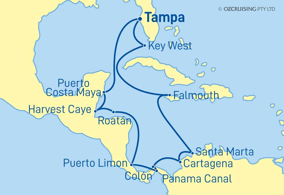 Norwegian Dawn Panama Canal - Cruises.com.au