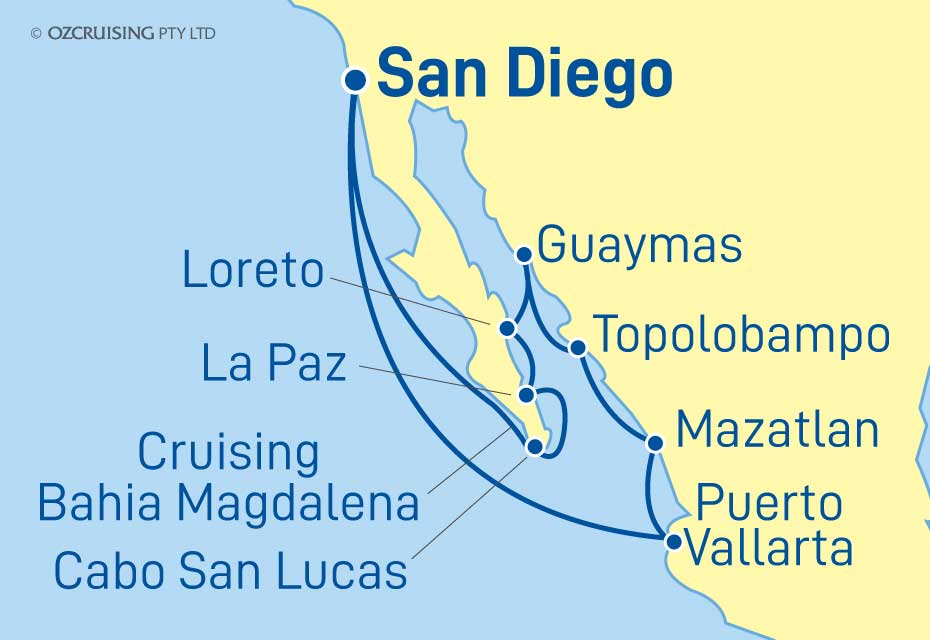 ms Maasdam Mexico - Cruises.com.au