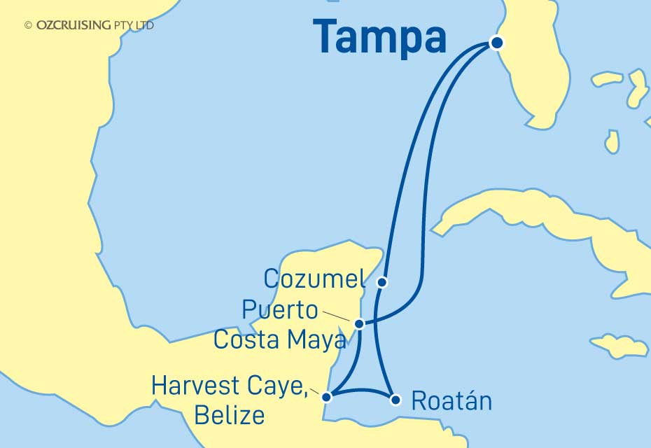 Norwegian Dawn Mexico, Belize and Honduras - Cruises.com.au