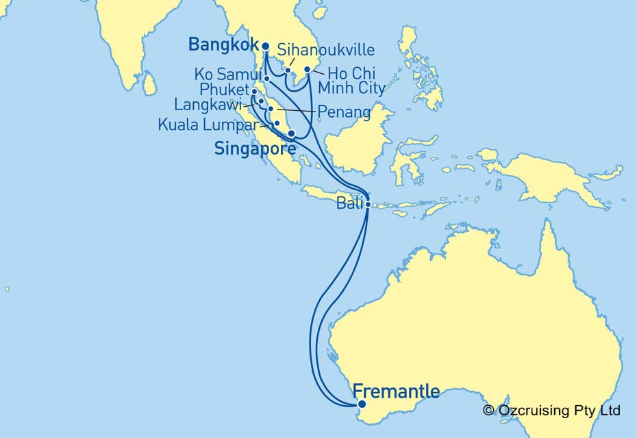 Sun Princess Southeast Asia - Cruises.com.au