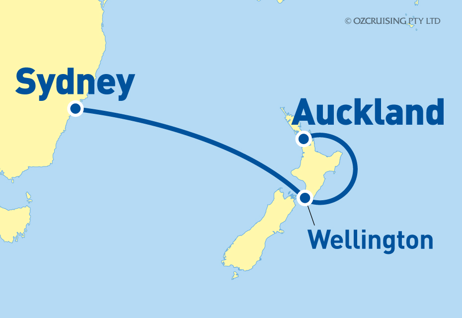 Columbus Auckland To Sydney - Ozcruising.com.au