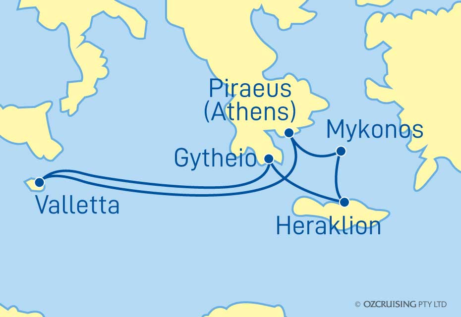 Oceana Greece - Cruises.com.au