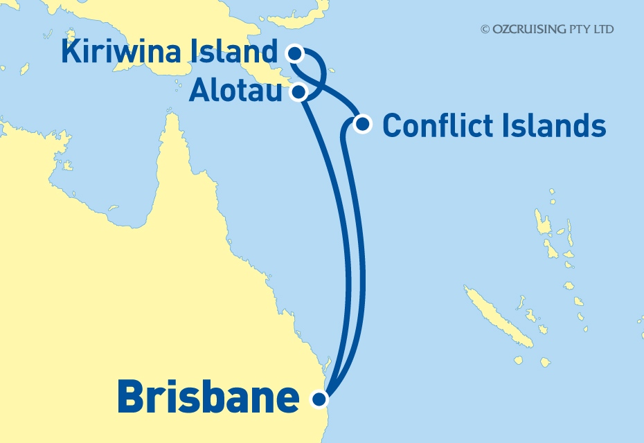 Pacific Aria Papua New Guinea - Ozcruising.com.au