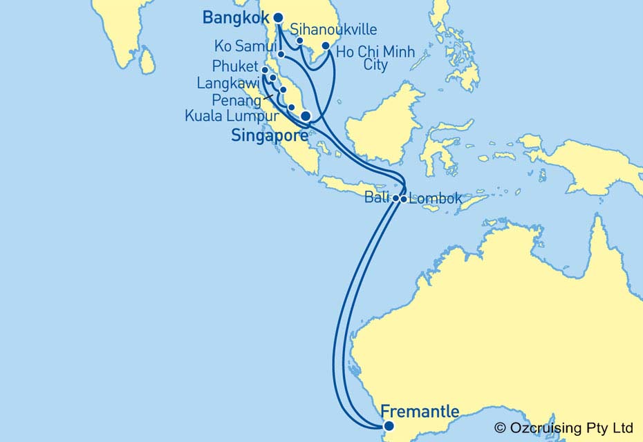 Sun Princess South East Asia - Cruises.com.au
