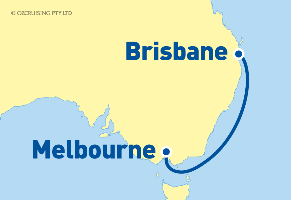 Pacific Explorer Brisbane to Melbourne - Ozcruising.com.au