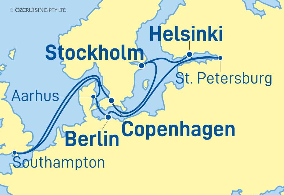 Celebrity Silhouette Baltic and St. Petersburg - Cruises.com.au