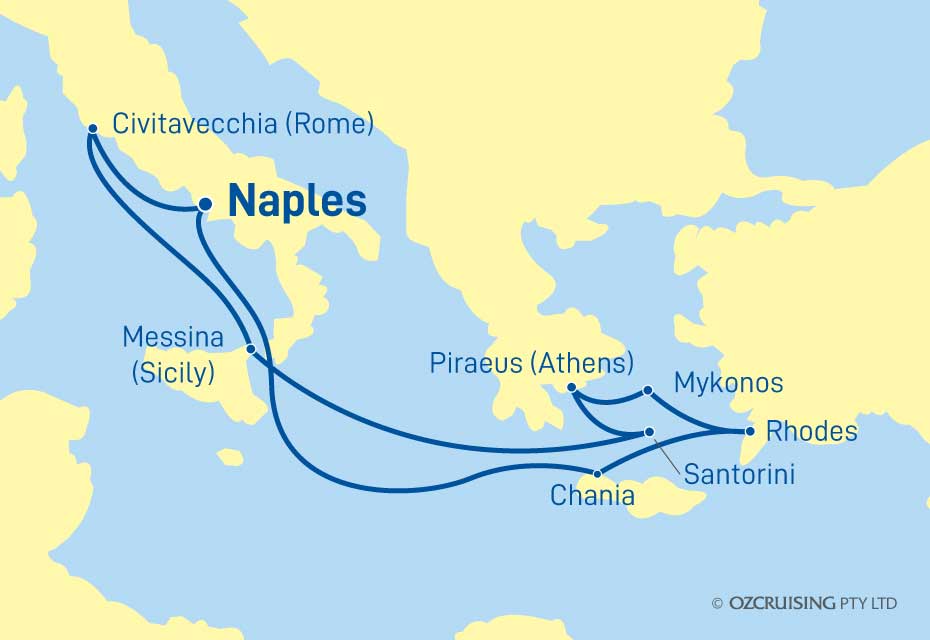 10 Night Italy and Greece Cruise on the Celebrity Edge EG28AUG20