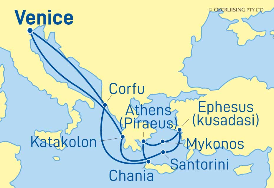 Celebrity Constellation Greece and Turkey - Cruises.com.au