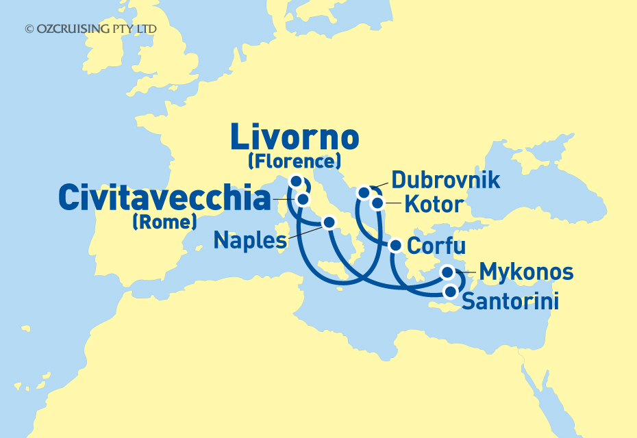 Norwegian Getaway Italy, Greece & Croatia - Cruises.com.au