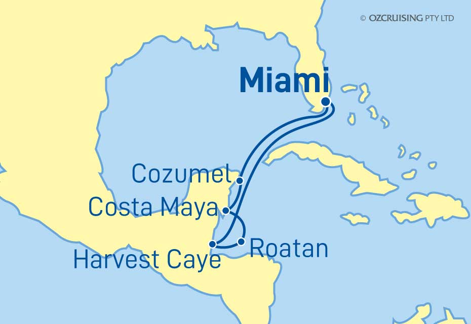Norwegian Escape Belize and Mexico - Ozcruising.com.au