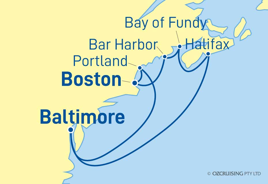 New England Cruises June 2025