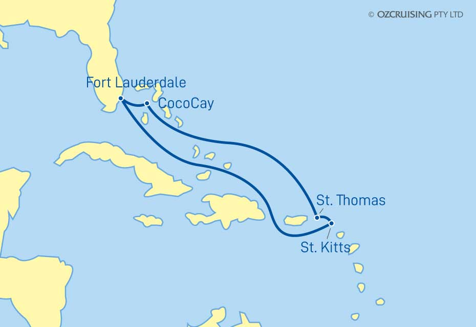 Allure Of The Seas Caribbean - Ozcruising.com.au