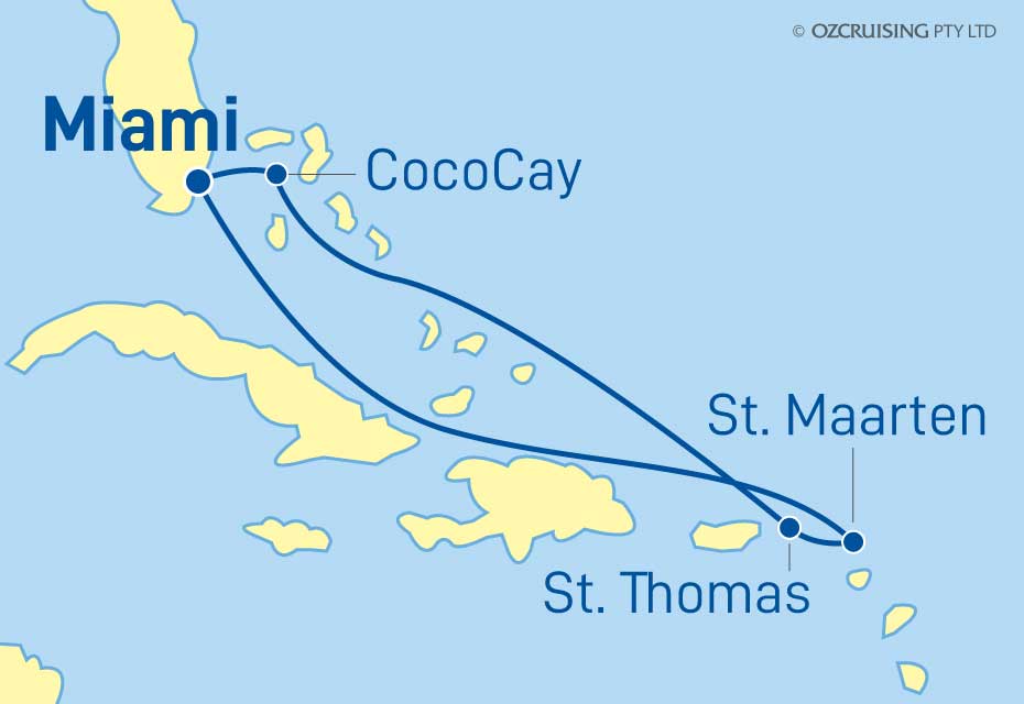 Symphony Of The Seas Caribbean & Cococay - Cruises.com.au