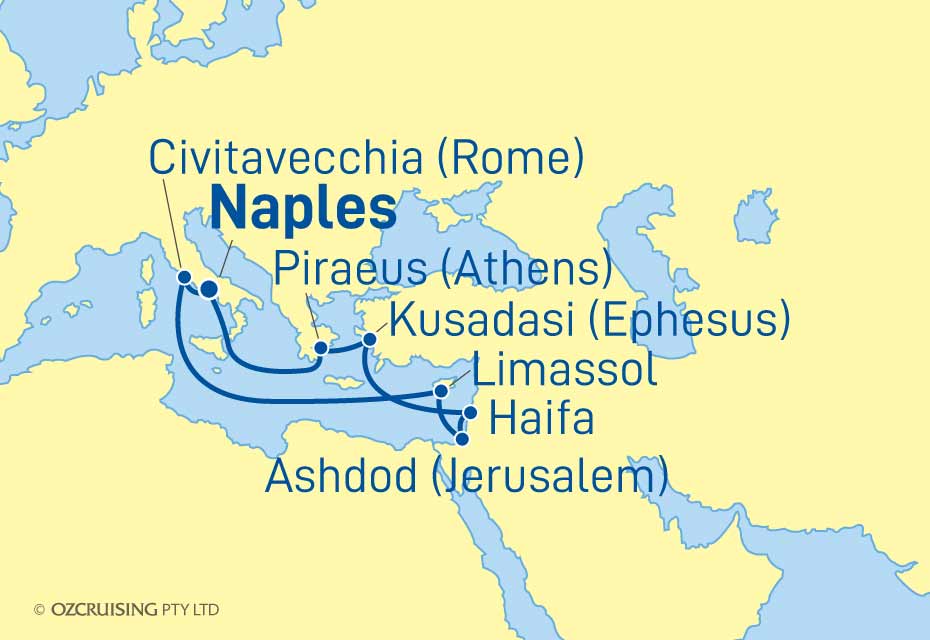 Explorer Of The Seas Israel, Turkey and Greece - Ozcruising.com.au
