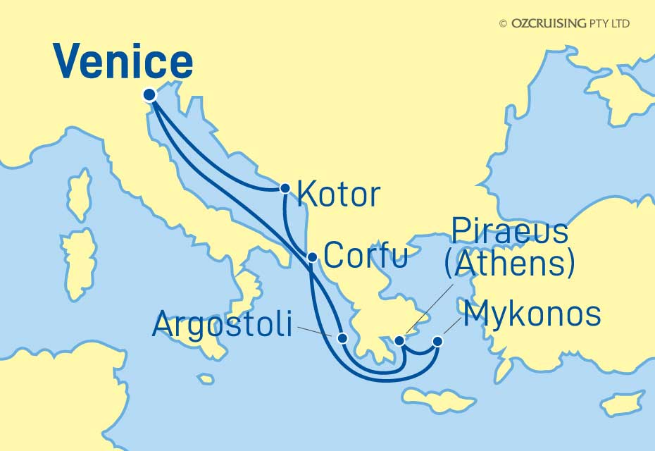 Rhapsody Of The Seas Montenegro and Greece - Ozcruising.com.au