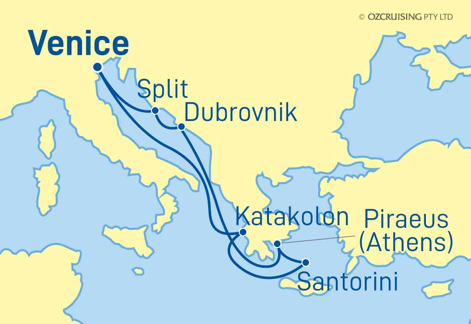 Rhapsody Of The Seas Croatia and Greece - Ozcruising.com.au