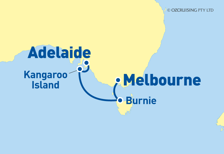 Queen Elizabeth Adelaide to Melbourne - Ozcruising.com.au