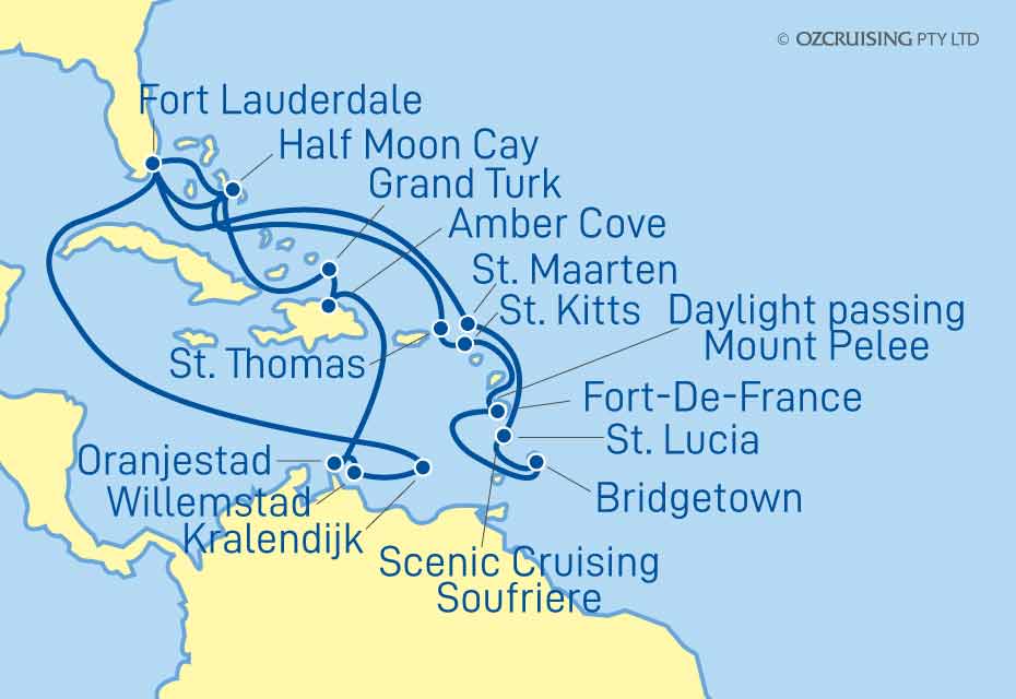 Nieuw Statendam Southern Caribbean - Cruises.com.au