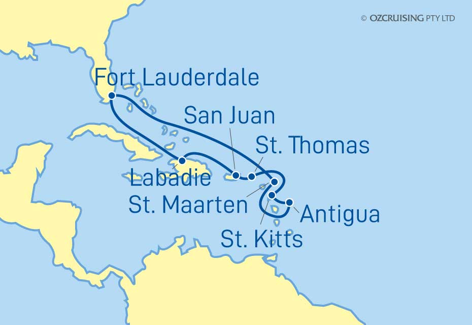 Vision Of The Seas Caribbean - Cruises.com.au