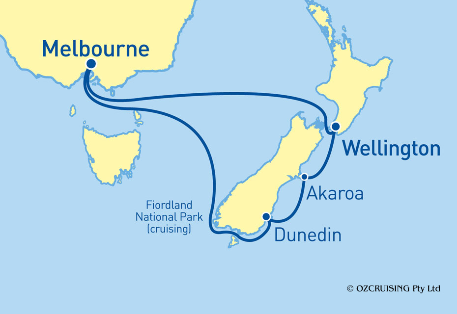 Pacific Dawn New Zealand - Cruises.com.au