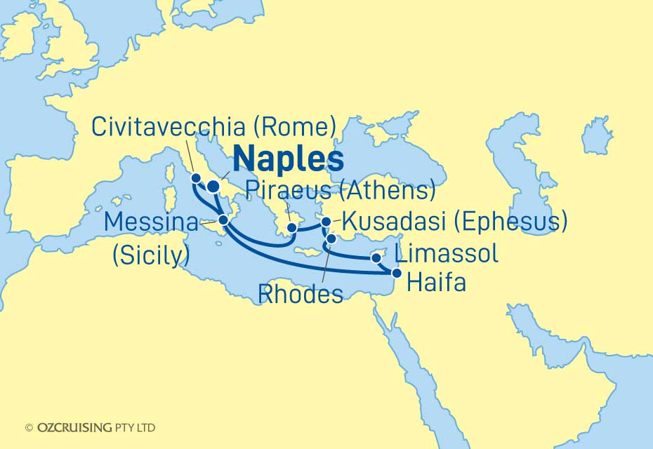 Jewel Of The Seas Israel, Greece and Turkey - Cruises.com.au