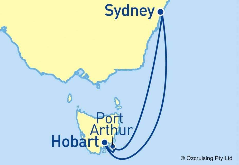 Serenade Of The Seas Tasmania - Ozcruising.com.au