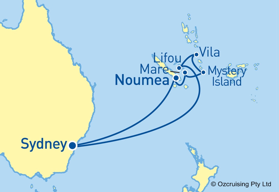 south pacific cruise september 2023